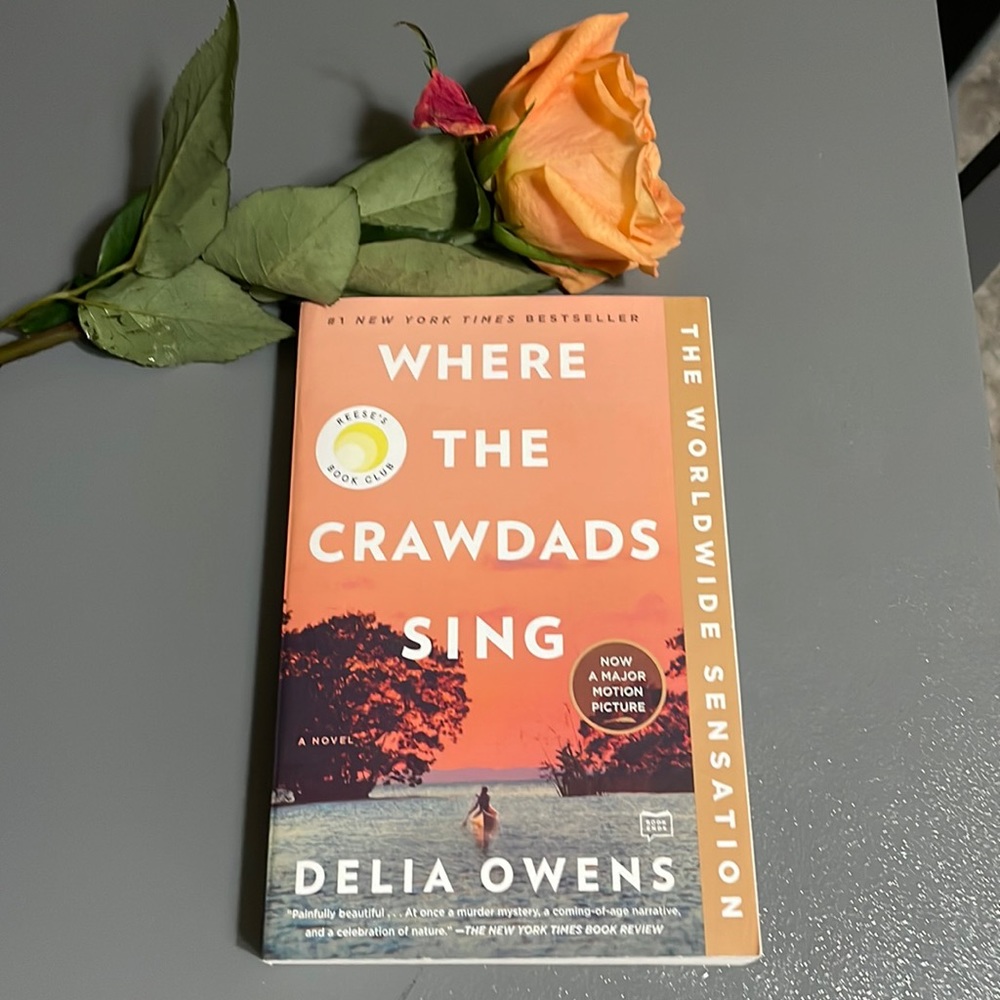 “Where The Crawdad’s Sing” by Delia Owens Paperback Excellent Condition
